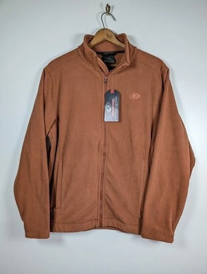 Mossy Oak Polar Fleece Jacket Size Large Hunting Outdoors Midweight Winter NEW - Image 1 of 4