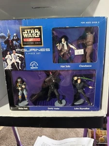 1997 Applause STAR WARS CLASSIC COLLECTORS SERIES Figurines 5 Piece Set NEW - Picture 1 of 3