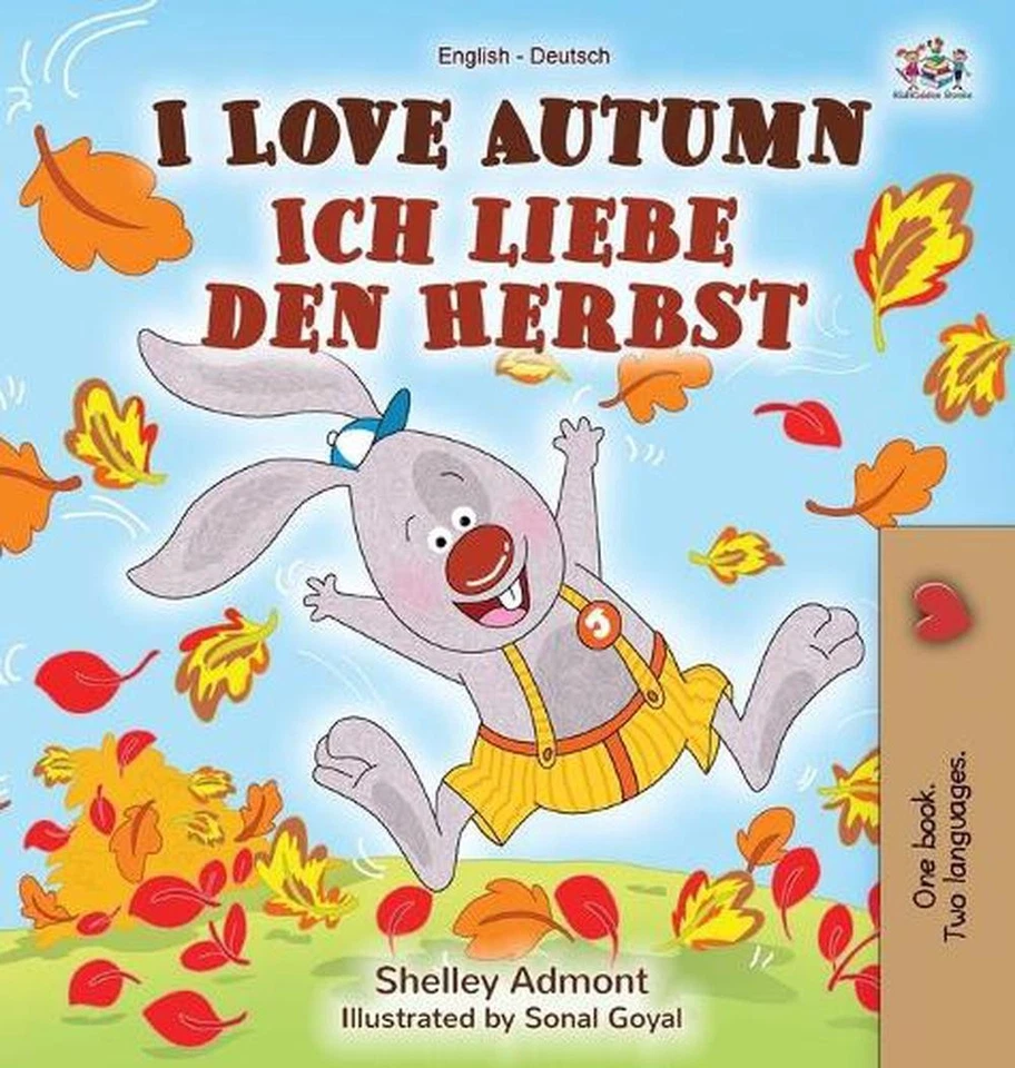 I Love Autumn (English German Bilingual Book) by Shelley Admont (German) Hardcov - Image 1 of 1