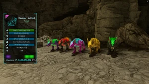 ARK Survival Ascended PvE * PESO TAPADO * Devastador | 3640 Peso TOP STAT - Imagen 1 de 1