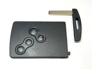 RFC 4 Tasten schlüssellose Fernbedienung Karte für Renault Grand Scenic 434mhz 2009 - 2015 - Bild 1 von 4