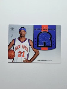 TREVOR ARIZA 2004-05 SP SIGNATURE EDITION ROOKIE REMNANTS JERSEY #009/499 - Picture 1 of 8