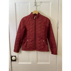 Ariat Volt girls jacket large maroon horseback riding quilted puffer lightweight - Picture 1 of 7