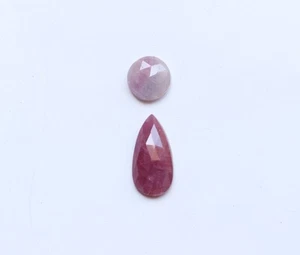Piedra preciosa de zafiro Zafiro corte rosa cabinas facetadas piedra... - Imagen 1 de 7
