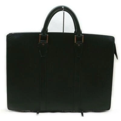 Louis Vuitton Couro Taiga Verde Porta Documentos Lozan Attache Pasta 861690 - Imagem 1 de 4