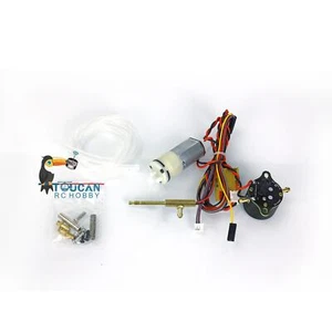 Smoke Unit Metal Machine Gun Sets for Heng Long 1/16 7.0 RC Tank Model Parts - Picture 1 of 5