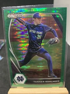 2021 Panini Prizm Baseball Draft Picks Green Pulsar - Picture 1 of 2