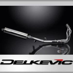 KAWASAKI KLZ1000 VERSYS 2015-18 FULL EXHAUST 450mm STAINLESS OVAL BSAU SILENCER - Picture 1 of 3