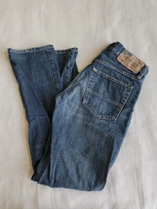 Pantalones de mezclilla Ralph Lauren para hombre 30x31 rectos azul oscuro algodón desgastado  - Imagen 1 de 16