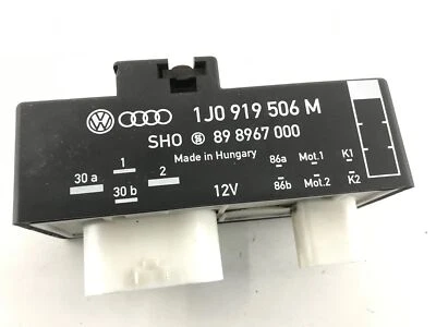 1J0919506M CENTRALINA CONTROLLO VENTOLE SEAT IBIZA (2002) 1.2 BENZINA 47KW 5P - Immagine 1 di 4