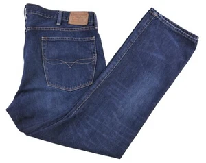 Polo Ralph Lauren Varick Slim Straight Mens Blue Indigo Denim Jeans 40 x 30 - Picture 1 of 10
