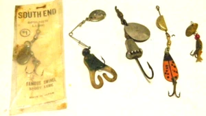 Vintage Lot Lures South End, Sonic Swing, Bass Buster, 2 - Unknown - Picture 1 of 7
