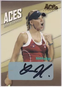2007 ACE AUTHENTIC ACES AUTO #AC8: ANNA KOURNIKOVA #/240 AUTOGRAPH RUSSIAN HOT - Bild 1 von 8