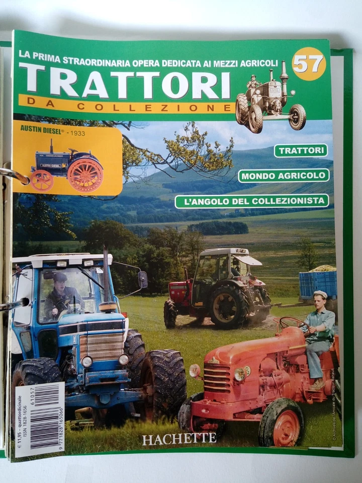 SNAKE-42 Fascicolo Trattori da Collezione Hachette AUSTIN DIESEL 1933 N° 57 - Immagine 1 di 1