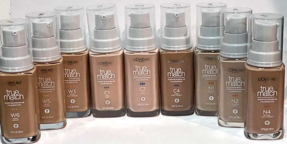 LOREAL TRUE MATCH SUPER BLENDABLE FOUNDATION CHOOSE COLOR - Image 1 of 1