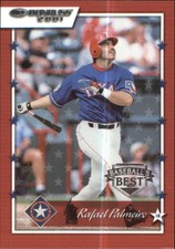 2001 (RANGERS) Donruss Baseball's Best Silver #48 Rafael Palmeiro /499