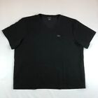 Jaanuu 4 Pocket V-Neck Top Mens 3X Black Plus Size Scrub Shirt 3XL