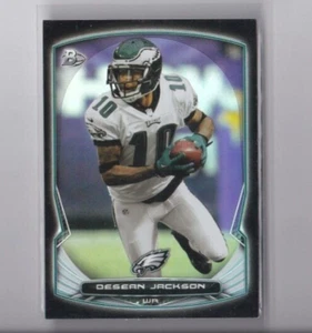 DESEAN JACKSON 2014 BOWMAN FOOTBALL BLACK (WITH PURPLE) PARALLEL CARD-SHIPS FREE - Picture 1 of 22