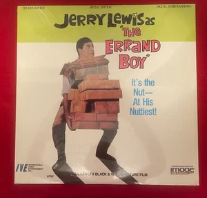 NEW SEALED The Errand Boy Laserdisc Jerry Lewis Special Edition w Artwork & Pics - Picture 1 of 2