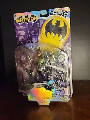 Mattel 2003 DC Comics Deluxe Batman Tech Armor Figure NIP B4991 - Image 1 of 2