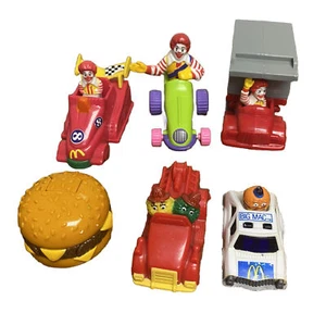 Vintage 80’s & 90’s McDonald Ronald McDonald Toys And Cars Lot of 6 - Picture 1 of 14