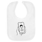 'Mobile Phone' Soft Cotton Baby Bib (BI00056001)