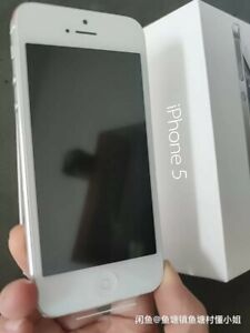 Original Apple iPhone 5 64GB white (Unlocked) A1429 IOS10 Smartphone sealed