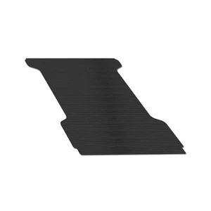 Black Rubber Horizontal Line Truck Bed Floor Mat Liner v2 Compatible with 02-... - Picture 1 of 8