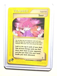 SEER - 133/147 - Aquapolis - Trainer - Pokemon Card - NM - Picture 1 of 1