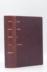 Blaise Pascal : PENSEES et OPUSCULES. Collection des Portiques n° 32 - Imagen 1 de 1