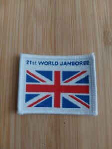 UK Scouting 21st World Scout Jamboree Official UK Contingent Uniform Badge