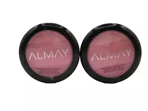 Lot/2 Almay Powder Blush ~ 10 Pink /Rose ~ 00.3 oz / 8.5 g x 2 / Sealed - Picture 1 of 2