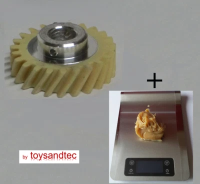Gear Wheel ( Worm Gear) - Worm Gear 4162897 Gear Grease/Grease for Kitchenaid - Image 1 of 4