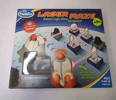 LASER MAZE JR ThinkFun Science Logic Maze 40 Challenges - Image 1 of 4