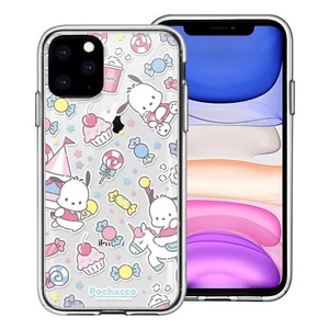 Hello Kitty Pochacco Park Clear Jelly Cover for iPhone 16 15 14 13 Pro Max Case - Picture 1 of 81