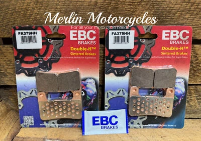 KIT PASTILLAS FRENO MOTO DELANTERA SINTERIZADA SUZUKI GSXR1000 2004-2006 EBC - AL DÍA SIGUIENTE Foto 1 de 4