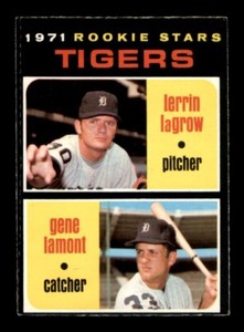 1971 OPC O-Pee-Chee Baseball #39 Rookie Stars Tigers EX