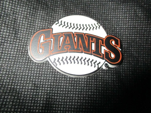 Vintage 90's SAN FRANCISCO GIANTS Logo 2 Inch Wide Kitchen Magnet Cover