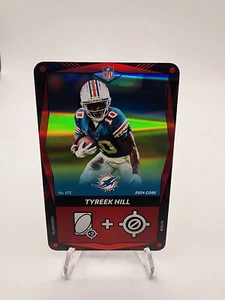 2024 UNO ELITE CORE EDITION RED Tyreek Hill Dolphins Card #75 - Picture 1 of 2