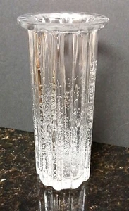 Willy Johansson-Hadeland, Norvegia "Atlantic" vaso a costine in bolla interna trasparente - Foto 1 di 6