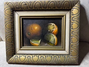 Frederick E Kirsch "Still Life With Oranges" Oil Painting - Signed And Framed - Picture 1 of 12