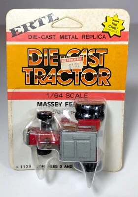1/64 Massey Ferguson 699 Tractor w/duals. New on card - Image 1 of 4