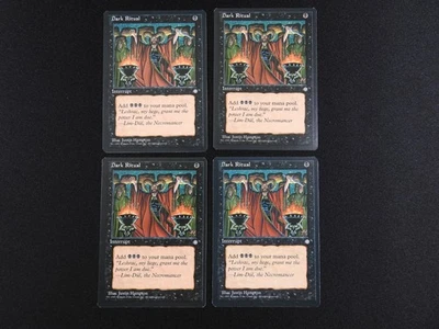 4x Dark Ritual LP [Ice Age] Multiple Available Mtg Magic Free Tracking! - Image 1 of 3