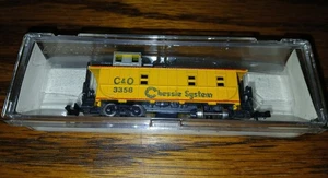 Model Power 3103 Chessie System Offset Cupola Caboose C&O 3358 N Scale - Picture 1 of 2