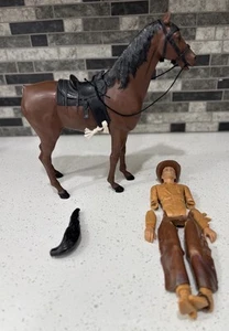 Johnny West Marx 12" Action Cowboy Figure Vintage 1960's Parts Thunderbolt *READ - Picture 1 of 24