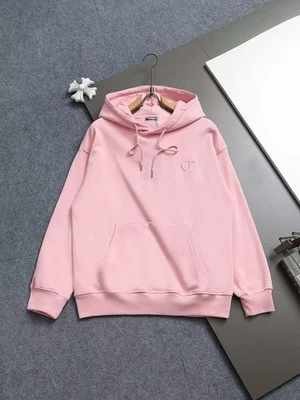 Dior CD Logo Algodón Puro Manga Larga Sudadera con Capucha para Hombre y Mujer Foto 1 de 4
