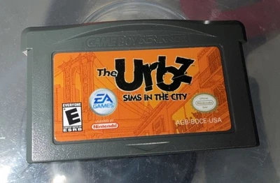 Urbz: Sims In The City (Nintendo Game Boy Advance, 2004) GBA Authentic Tested - Image 1 of 3