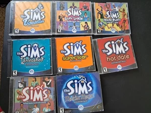 Die Sims & 7 Erweiterungen PC Hausparty, Unleashed, Urlaub, Magie machen, Hot &  - Bild 1 von 5