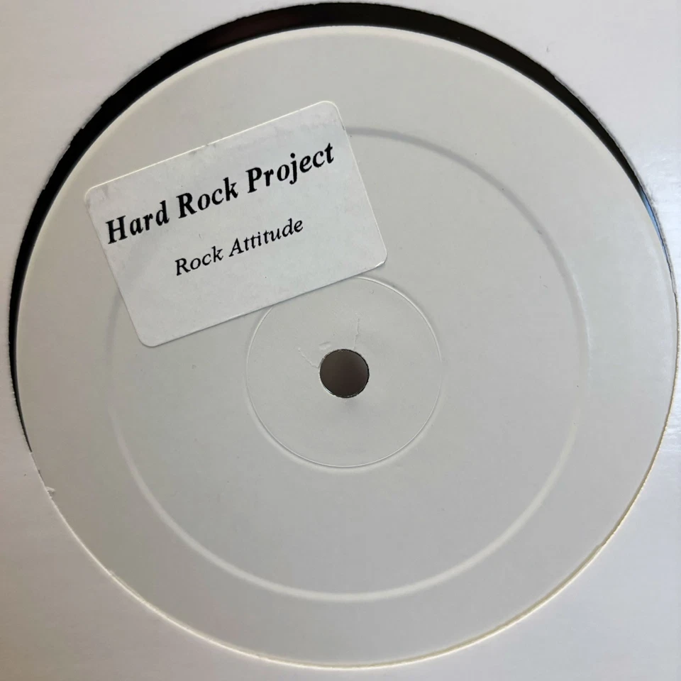 Hard Rock Project - Rock Attitude 12" White Label Vinyl   -  AC/DC Tech House  - Image 1 of 1