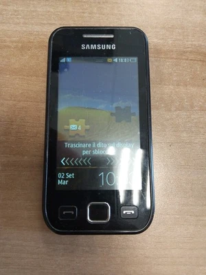 SAMSUNG WAVE 525 GT S5250 3 MEGAPIXEL 3.2" WIFI GPS RADIO FM TOUCHSCREEN - Immagine 1 di 4